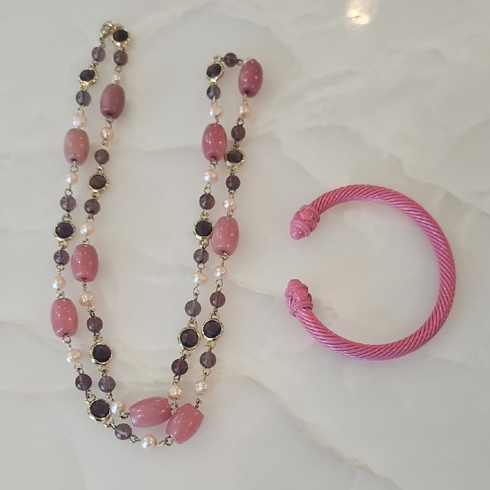 Bundle AT Necklace Bracelet